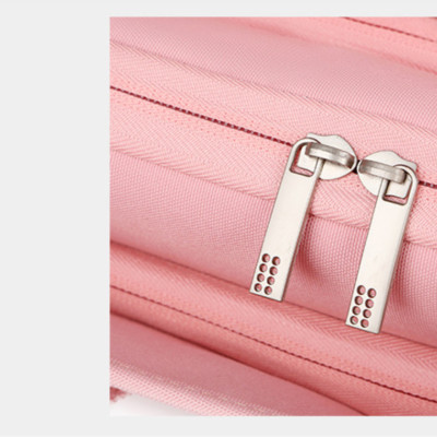 Túi xách chống sốc cho máy tính, macbook, laptop chống nước, siêu nhiều ngăn màu tím - HỒNG - 14 INCH