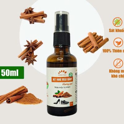 Xịt khử mùi giày ngăn ngừa vi khuẩn và ngăn mùi hôi, mùi khắm giày