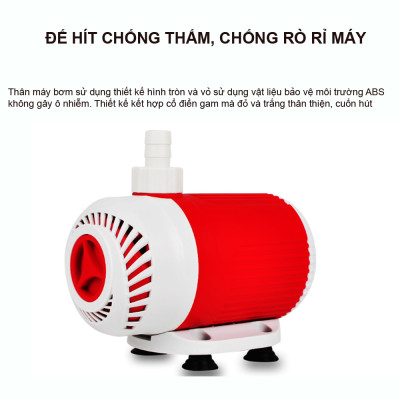 Bơm BAOYU BY104 (40W, 3000L/H) | Cực Êm, Siêu Bền, Tiết Kiệm Điện, BH Uy Tín!