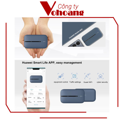 Thiết Bị Phát Wifi Di Động Huawei 3G/4G E5783-836 Chuẩn Tốc Độ Cao CAT7 300Mbps Hỗ Trợ Hai Băng Tần 2.4Ghz & 5Ghz - Hàng Chính Hãng