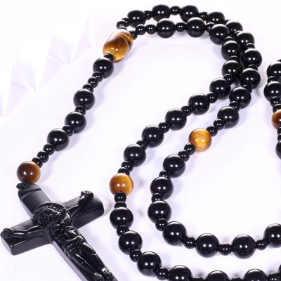 Chuỗi cổ thánh giá đá thiên nhiên - Ngọc Quý Gemstones