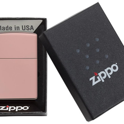 Bật Lửa Zippo High Polish Rose Gold 49190
