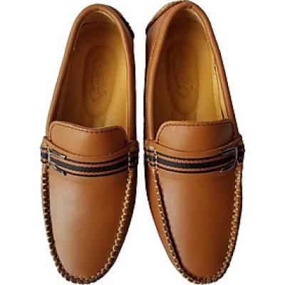 Giày Mọi Đế Âm Nam BIGGBEN Da Bò Thật Cao Cấp GM115