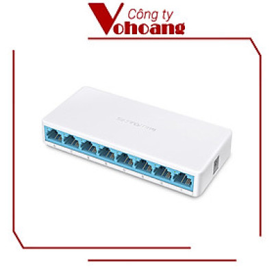 Bộ chia mạng 5/ 8 cổng switch 5/ 8 port 10/100Mbps chia tín hiệu lan Mercusys MS105 MS108 - Hàng chính hãng