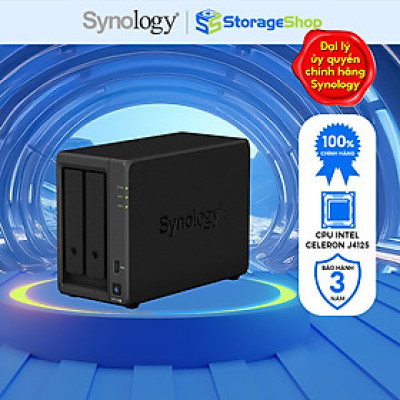 Thiết bị lưu trữ Synology DiskStation DS720+ Hàng Chính Hãng