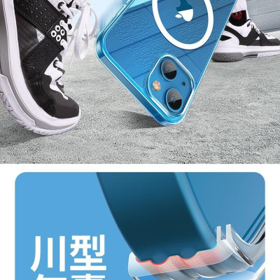 Ugreen UG90131LP536TK Trong Suốt hổ trợ sạc không dây Ốp Lưng Iphone 13 6.1inch - HÀNG CHÍNH HÃNG