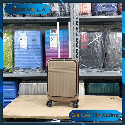 Vali Doanh Nhân NiceVilla Cao Cấp Đựng Laptop 15.6inch Hai Mẫu Tùy Chọn