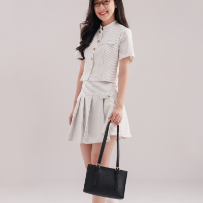 Túi Yuumy ( Thời trang nữ kiểu dáng thanh lịch size 24 - Túi đeo vai da Bergen YN269 )