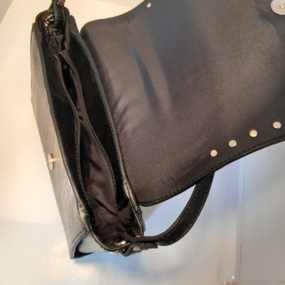 Túi da bò vân chân đà điểu sang trọng