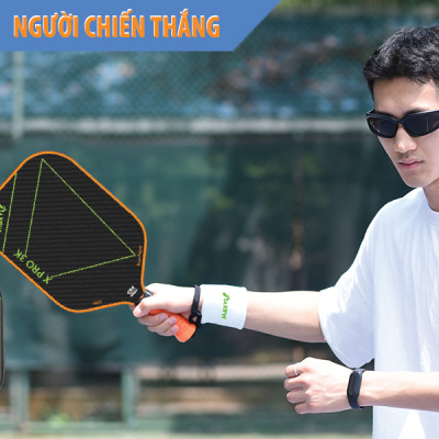 VỢT PICKLEBALL X PRO 3K MẶT SỢI CARBON 3K ĐAN CHÉO TẠO SOÁY CHO NGƯỜI CHƠI CHUYÊN NGHIỆP CÓ TRỢ LỰC