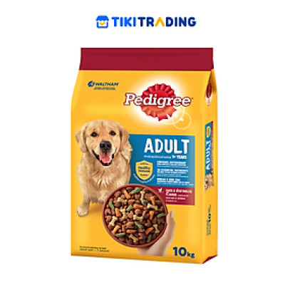 Đồ Ăn Cho Chó Vị Thịt Bò Và Các Loại Rau Củ Pedigree Dạng Bao (10kg)