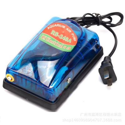Máy sục khí bể cá mini Rs electrical RS-248A ( 3W - 2.5L/PHÚT) cung cấp oxy cho hồ thúy sinh