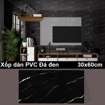 Bộ 20 Tấm Xốp Dán Tường 3D PVC Gỗ Kem 60x30cm Keo Sẵn Dày 2,5mm Cao Cấp, Sang Trọng