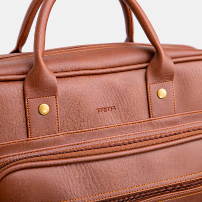 Cặp công sở Trita ( Thời trang nam đựng vừa laptop 13.3 inch - Cặp da TCA5 )