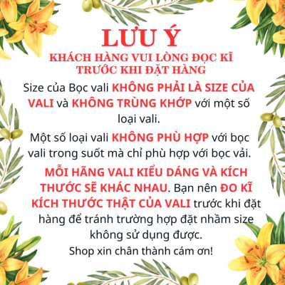 Túi Trùm Chống Xước Cho Vali Cao Cấp Áo bọc, bao bọc vali trong suốt chống trầy xước khi vận chuyển (Size 20ich).