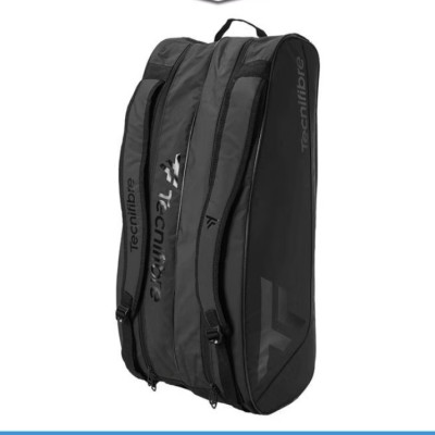 ￼Túi đựng vợt tennis Tour Endurance Ultra Black 12R - Chất liệu bạt chống thấm, 3 ngăn, kích thước 75x28x34,5cm - Bag