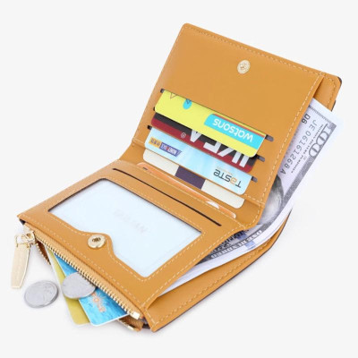 Ví Nữ Ngắn Mini Cầm Tay TAILIAN Đựng Tiền Dáng Vuông Nhỏ Gọn Da Cao Cấp Cực Đẹp Giá Rẻ TL32 - Micocah Mall