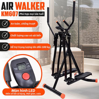 Máy chạy bộ đi bộ trên không thiết kế mới KM607 tiện ích tại chỗ tại nhà