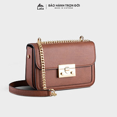 Túi Lata ( Thời trang nữ đi chơi size 19 - Túi đeo chéo da HN96 )