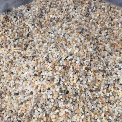 Sỏi Suối 3 Màu (1.2KG, size bé ) - Trang Trí Bể Cá, Thủy Sinh, Tiểu Cảnh, Lọc Nước Hiệu Quả