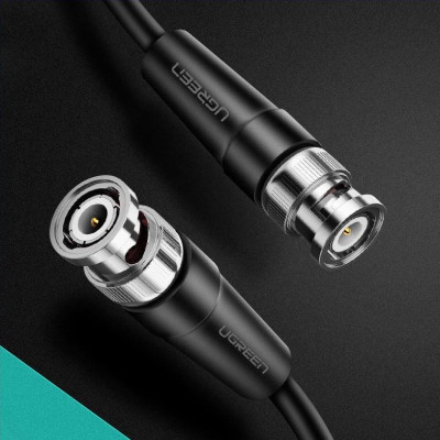 Ugreen UG50926SP103TK 3M màu Đen Cáp 2 đầu SDI cho máy quay + Camera cao cấp - HÀNG CHÍNH HÃNG