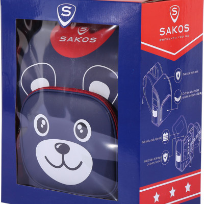 Balo Học Sinh Thời Trang SAKOS LIGHTLY - Họa Tiết Dễ Thương, Siêu Nhẹ, Chống Gù, Bảo Vệ Đôi Vai Và Cột Sống Của Trẻ