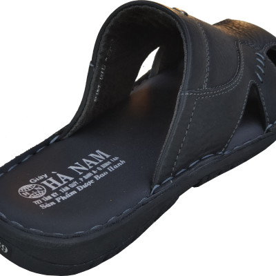 Dép bít mũi nam da bò thật HÀ NAM cao cấp GSB2039