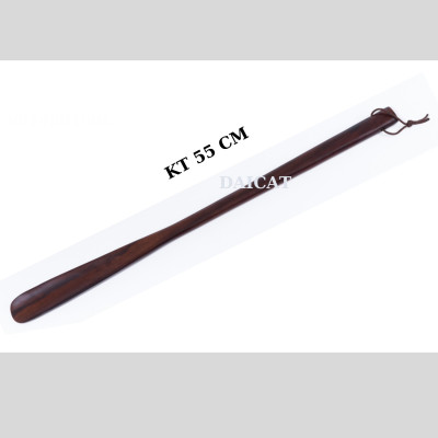 Hai Cây xỏ giầy gỗ muồng đen dài 70cm -khảm trai hoa văn