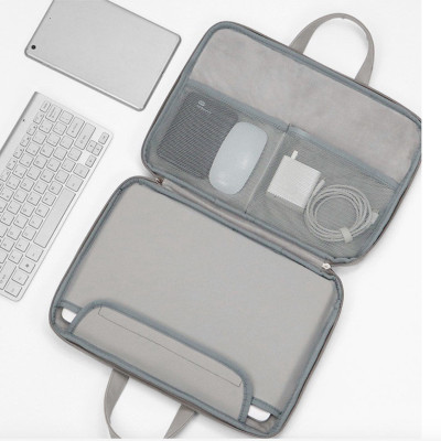 Túi xách da chống sốc laptop máy tính, túi công sở nữ cặp đựng laptop cute dễ thương