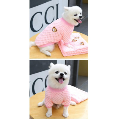 Quần áo cho Chó Mèo Vải Len, dày ấm áp, Mùa Thu Đông ,  Quần áo cho thú cưng