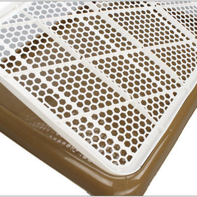 Khay vệ sinh cho chó đực và cái Kích thước size lớn loại có cọc Size 65x45cm thích hợp chó dưới 20kg MÀU NGẪU NHIÊN