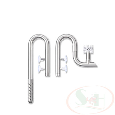 Bộ in out inox Week Aqua Pipe Set Ver.2 mini hút lọc váng xoay bể cá tép thủy sinh