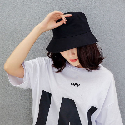 Mũ rộng vành trơn đơn giản dễ phối đồ, vành rộng chống nắng, chất liệu vải mềm mại, thoải mái - Hạnh Dương