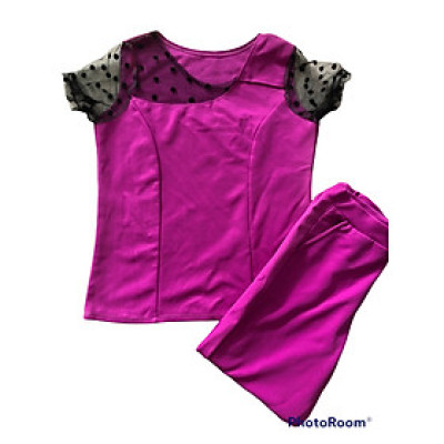 ĐỒ BỘ CÁT HÀN PHA COTTON LOẠI 1 MH - 9 tất - freesize -