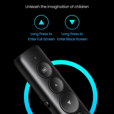 Ugreen UG50654LP479TK 200M laser sử dụng pin AAA không kèm pin Bút trình chiếu điều khiển 100m có túi đựng - HÀNG CHÍNH HÃNG