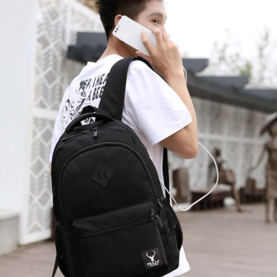 Combo Balo Unisex Campus Cá Tính & Túi Đeo Ipad PRAZA - BLS0177DC095