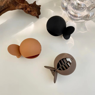 Kẹp tóc càng cua tròn thời trang trẻ phong cách Hàn Quốc