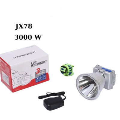 Đèn PiIn Đội Đầu Ultra S J78 Vỏ Nhôm Chống Nước 3000w – Gọn Nhẹ, Rọi Xa 1500M, Pin Trâu Xuyên Đêm