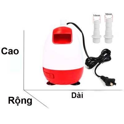 Máy bơm hút đáy BAOYU BY-304 40W bơm chìm hút cặn 360 độ bể cá cảnh thủy sinh BY304