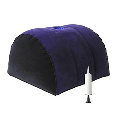 Gối Bơm Hơi Tình Nhân Bằng Pvc Dành Cho Cặp Đôi Chơi Game, Ghế Bơm Hơi Tình Yêu Đệm Hông Cao Cấp Bền Dày (Có Sẵn)