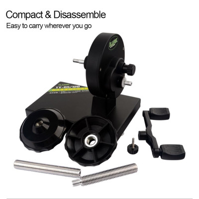 Máy cuộn dây câu cá di động, công suất mạnh mẽ, dễ dàng cố định trên bàn, kính, gạch và các bề mặt nhẵn khác