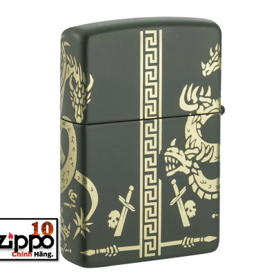 Bật lửa ZIPPO 48907 Dragon Design - Chính hãng 100%