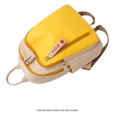 Balo Nữ Cao Cấp, Balo Hàn Quốc Dây Kéo Trước Cho Nữ Vải Oxford Chống Thấm, Nhiều Ngăn Chứa