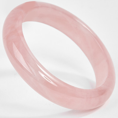 Vòng Tay Thạch Anh Hồng Liền Khối Ngọc Quý Gemstones