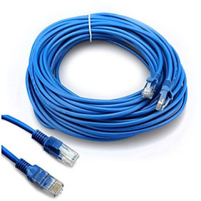 Dây cáp mạng LAN 2 đầu bấm sẵn - Cáp mạng RJ45 dài từ 1 mét rưỡi đến 50m - Hàng chính hãng