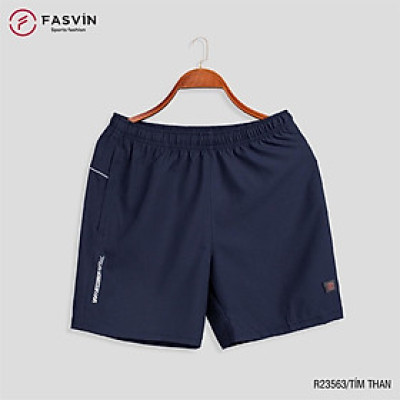 Quần đùi nam ngắn chạy bộ Fasvin R23563.HN vải Dù Gió nhẹ mát tiện dụng thể thao hay mặc nhà
