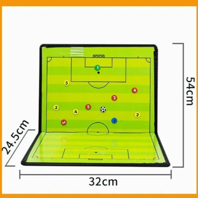 Bảng chiến thuật bóng đá, sa bàn chiến thuật dành cho huấn luyện viên gấp gọn có kèm bút - Henrysa