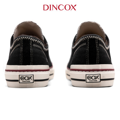 Giày Sneaker Vải Unisex DINCOX D21 Black Cách Ấn Tượng