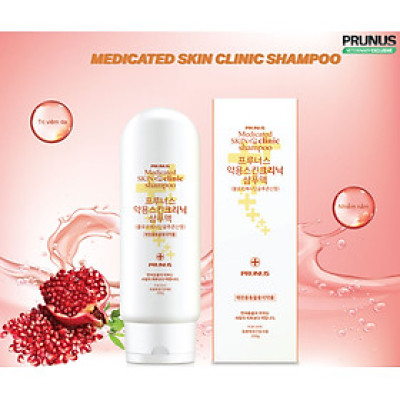 Sữa Tắm PRUNUS Hàn Quốc Medicated Skin Clinic (Clorhexidine 4%) Trị viêm da, viêm bã nhờn 200ml