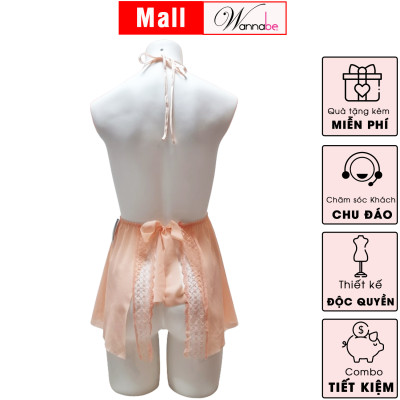 Váy ngủ lưới WANNABE DNC12 đầm ngủ sexy trong suốt mong manh khiến chàng luôn mơ mộng TẶNG QUẦN ĐỒNG BỘ